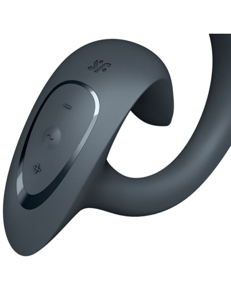 SATISFYER - G FOR GODDESS 1 VIBRADOR RABBIT GRIS OSCURO