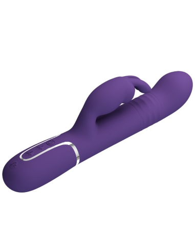 PRETTY LOVE - COALE VIBRADOR RABBIT 4 EN 1 MORADO