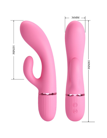 PRETTY LOVE - MARSKI VIBRADOR RABBIT and PUNTO G ROSA