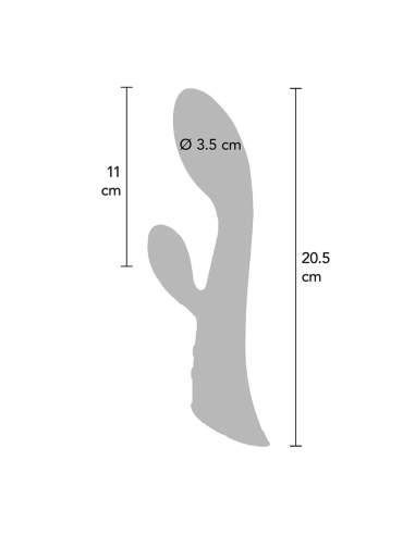 TOYJOY - IVY CASSIA XTRA INTENSE VIBRADOR ESTIMULADOR CLÍTORIS NEGRO