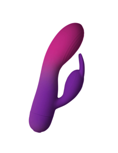 ROCKS- OFF - GLO- GIRL VIBRADOR RABBIT MORADO