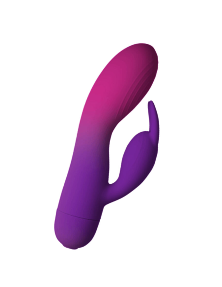 ROCKS- OFF - GLO- GIRL VIBRADOR RABBIT MORADO