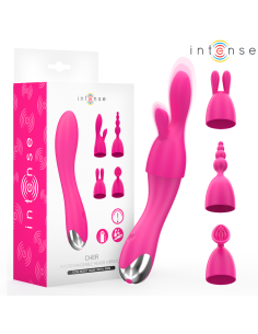INTENSE - CHER VIBRADOR 20 PATRONES CON CABEZALES INTERCAMBIABLES