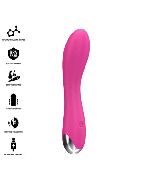 INTENSE - CHER VIBRADOR 20 PATRONES CON CABEZALES INTERCAMBIABLES