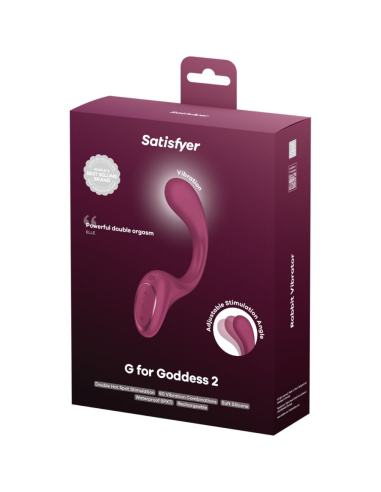 SATISFYER - G FOR GODDESS 2 VIBRADOR RABBIT BURDEOS