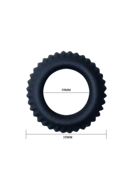 BAILE - TITAN COCKRING BLACK 1.9 CM