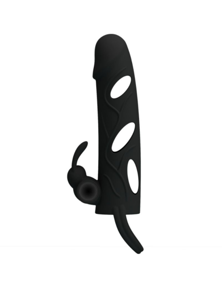 PRETTY LOVE - FUNDA SILICONA CON VIBRACIÓN 14 CM 1.0