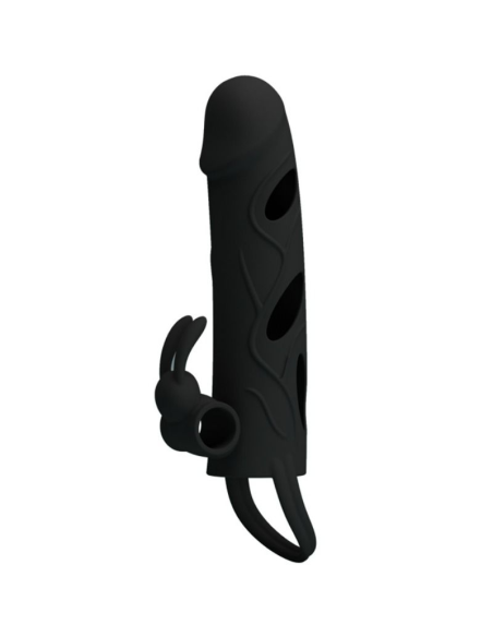 PRETTY LOVE - FUNDA SILICONA CON VIBRACIÓN 14 CM 1.0