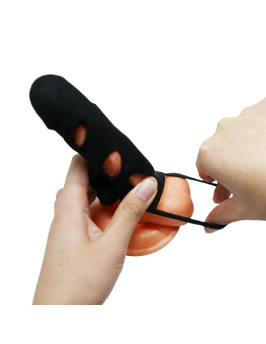 PRETTY LOVE - FUNDA SILICONA CON VIBRACIÓN 14 CM 1.0