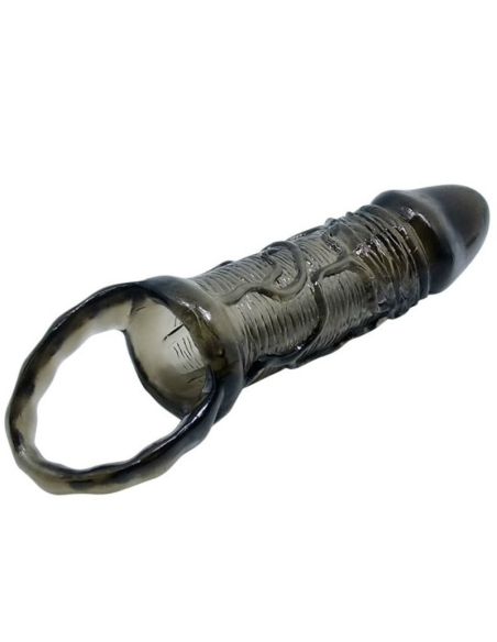 BAILE - FUNDA EXTENSORA PENE CON STRAP PARA TESTÍCULOS 11.5 CM