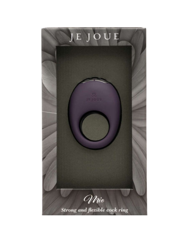 JE JOUE - MIO ANILLO PARA EL PENE VIBRADOR FUERTE Y FLEXIBLE MORADO