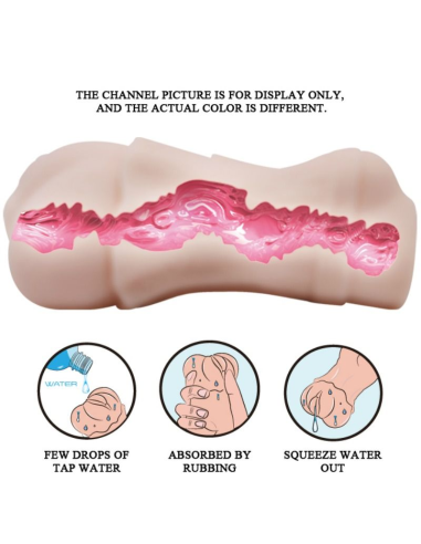 CRAZY BULL - MASTURBADOR WATER SKIN VAGINA CON BALA VIBRADORA 2