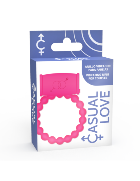 CASUAL LOVE - 25 ANILLO VIBRADOR ROSA