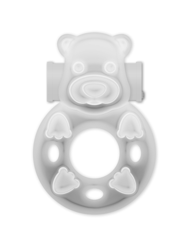 CASUAL LOVE - 26 ANILLO VIBRADOR CONEJITO TRANSPARENTE