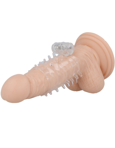 CASUAL LOVE - RING FUNDA PENE VIBRADOR TRANSPARENTE
