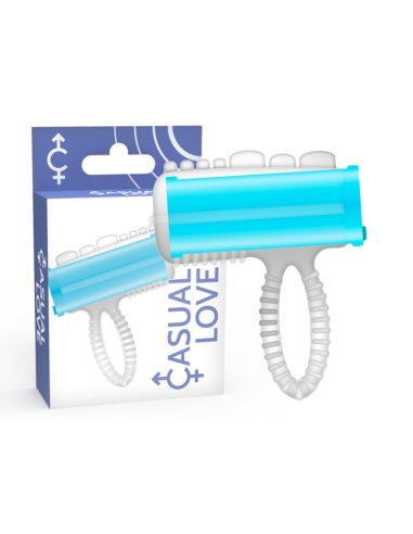 CASUAL LOVE - RING TONGUE VIBRATING AZUL