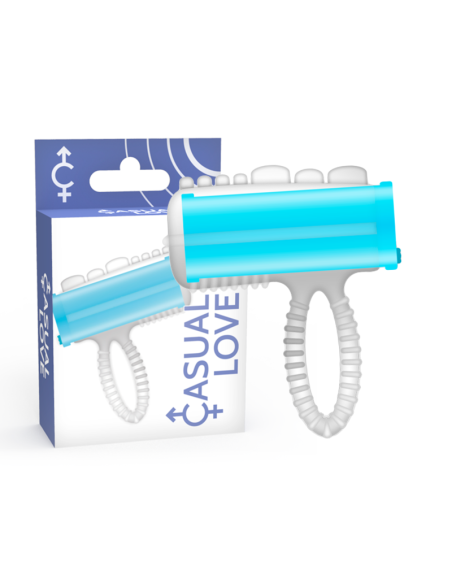 CASUAL LOVE - RING TONGUE VIBRATING AZUL
