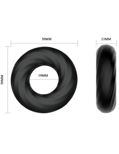 CRAZY BULL - ANILLO SILICONA ESPIRAL