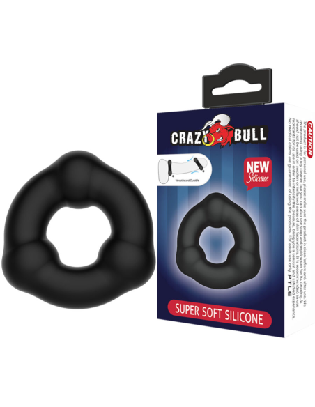 CRAZY BULL - ANILLO SILICONA CON NODULOS