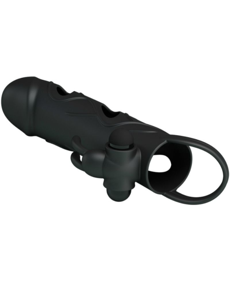 PRETTY LOVE - FUNDA SILICONA CON VIBRACIÓN 14 CM 2.0