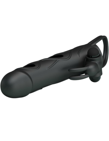 PRETTY LOVE - FUNDA SILICONA CON VIBRACIÓN 14 CM 2.0