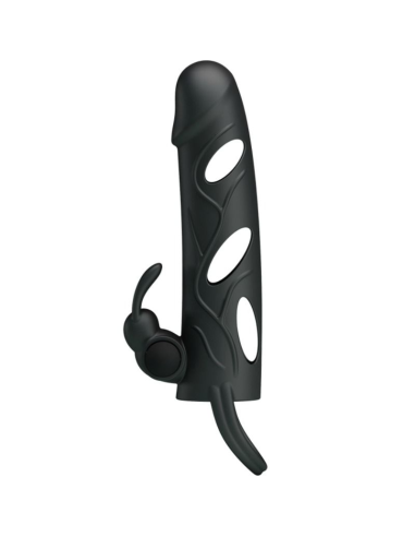 PRETTY LOVE - FUNDA SILICONA CON VIBRACIÓN 14 CM 2.0