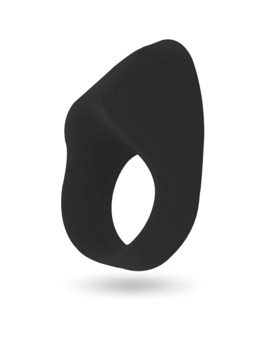 INTENSE - OTO ANILLO VIBRADOR RECARGABLE NEGRO