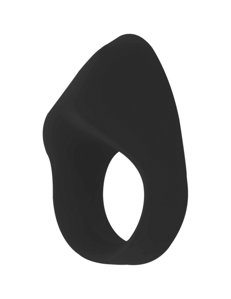 INTENSE - OTO ANILLO VIBRADOR RECARGABLE NEGRO