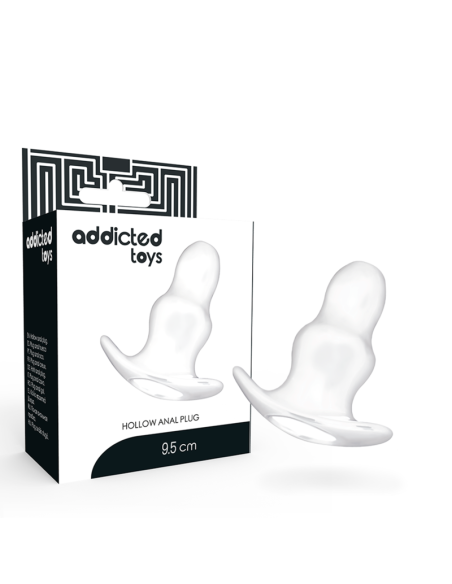 ADDICTED TOYS - DILATADOR ANAL MEDIANO 9.5 CM - TRANSPARENTE