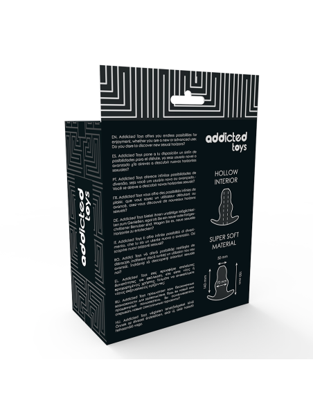 ADDICTED TOYS - DILATADOR ANAL GRANDE 15 CM - TRANSPARENTE