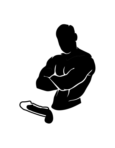 ADDICTED TOYS - EXTENSOR PARA EL PENE NEGRO