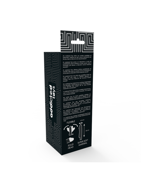 ADDICTED TOYS - EXTENSOR PARA EL PENE TRANSPARENTE