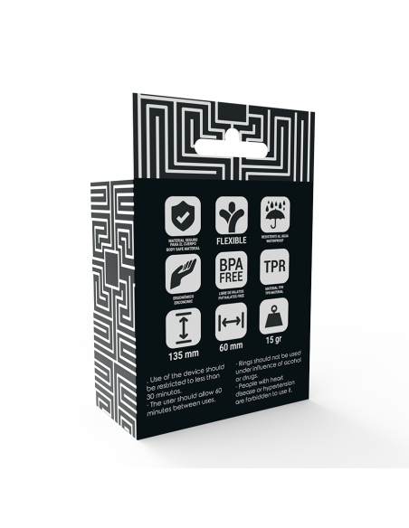 ADDICTED TOYS - SET ANILLOS PENE Y TESTÍCULOS CLEAR