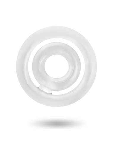 ADDICTED TOYS - POTENZ SET ANILLOS PENE CLEAR