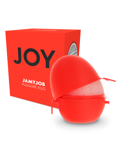 JAMYJOB - HUEVO MASTURBADOR DISCRETO VERSION ROJO JOY