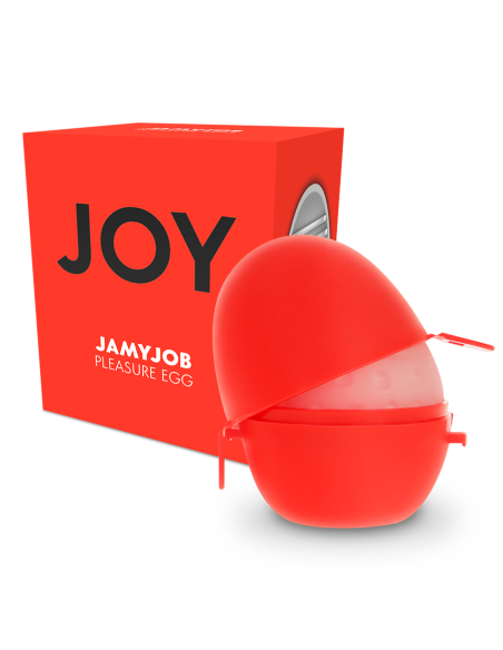 JAMYJOB - HUEVO MASTURBADOR DISCRETO VERSION ROJO JOY