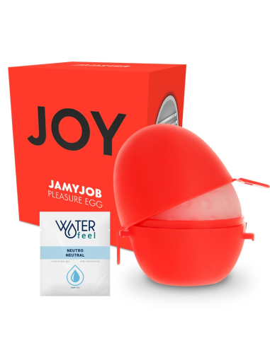 JAMYJOB - HUEVO MASTURBADOR DISCRETO VERSION ROJO JOY