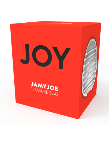 JAMYJOB - HUEVO MASTURBADOR DISCRETO VERSION ROJO JOY