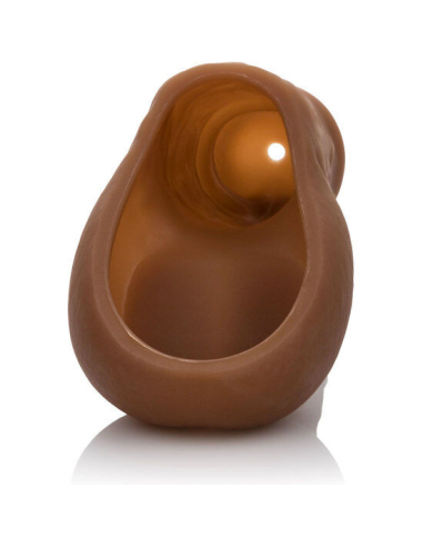 CALEXOTICS - FUNDA PENE PEE PACKER MARRÓN