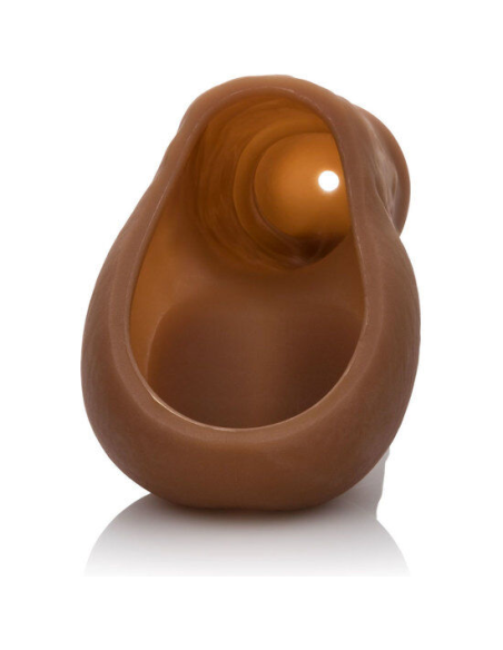 CALEXOTICS - FUNDA PENE PEE PACKER MARRÓN