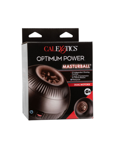 CALEXOTICS - OPTIMUM POWER MASTURBADOR MASCULINO CON VIBRACIÓN