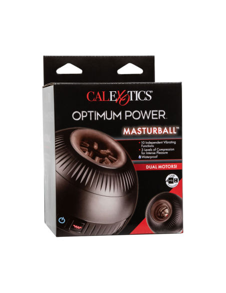 CALEXOTICS - OPTIMUM POWER MASTURBADOR MASCULINO CON VIBRACIÓN