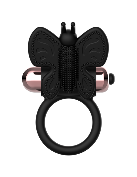 COQUETTE CHIC DESIRE - COCK RING BUTTERFLY ANILLO VIBRADOR NEGRO - GOLD