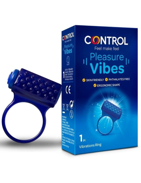CONTROL - PLEASURE VIBES ANILLO VIBRADOR