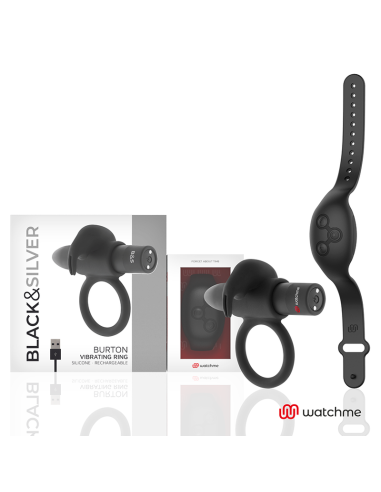 BLACKandSILVER - BURTON CONTROL REMOTO COCKRING WATCHME