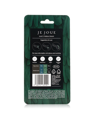 JE JOUE - ANILLO SILICONA VERDE - ESTRANGULAMIENTO MEDIO