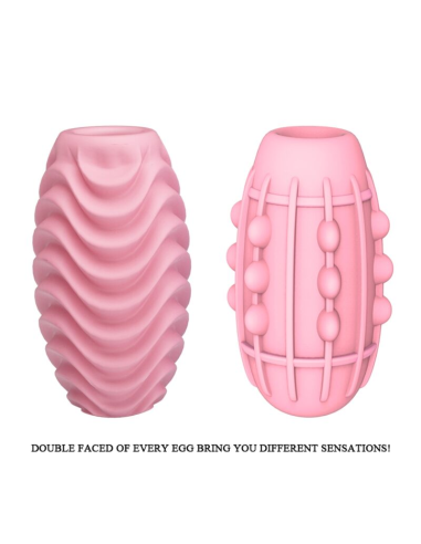 PRETTY LOVE - HUEVO MASTURBADOR DOBLE CARA ROSA