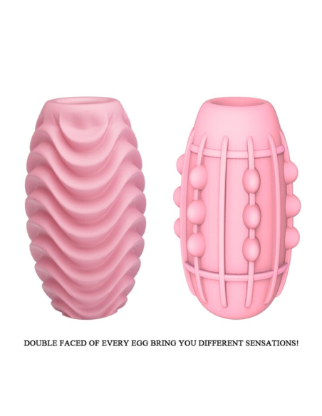 PRETTY LOVE - HUEVO MASTURBADOR DOBLE CARA ROSA