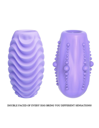 PRETTY LOVE - HUEVO MASTURBADOR DOBLE CARA LILA