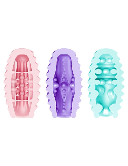 PRETTY LOVE - HUEVO MASTURBADOR DOBLE CARA 15 UDS